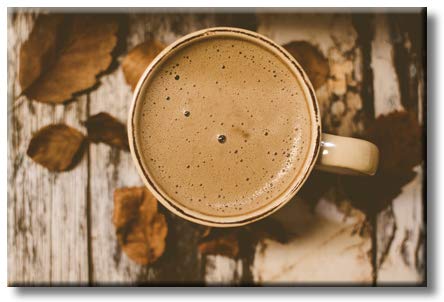 Coffee Motivational Coffee Lovers Picture on Stretched Canvas, Wall Art Décor, Ready to Hang