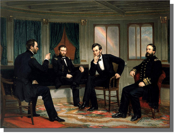 ArtWorks Decor President Lincoln Head of State on Stretched Canvas, Wall Picture Art, Ready to Hang!